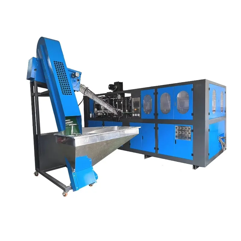 Stable Four Cavity PET Bottle Blowing Machine Full Automatic Stretch Blow Molding Manufacturing Equipment