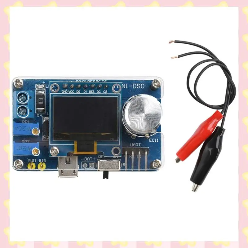 AB51 DIY Mini Digital Oscilloscope Kit STC8K8A Microcontroller Electronic Soldering Practice Loose Parts