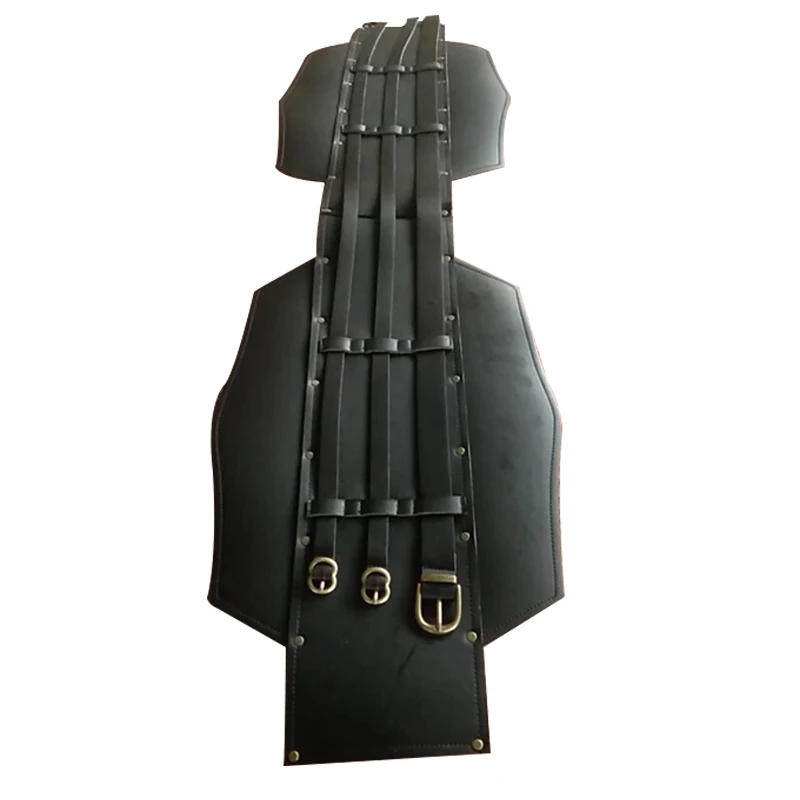 Medieval Vintage Wide Belt Faux Leather Armor Belt Steampunk Knight Waistband Corset Belt LARP Halloween Costume Accessories