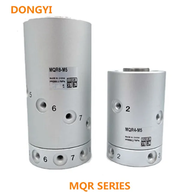 

High speed pneumatic Rotary Joint MQR2/4/8/12/16-M5 multi-way Rotary Joint with slip ring at 360 degrees