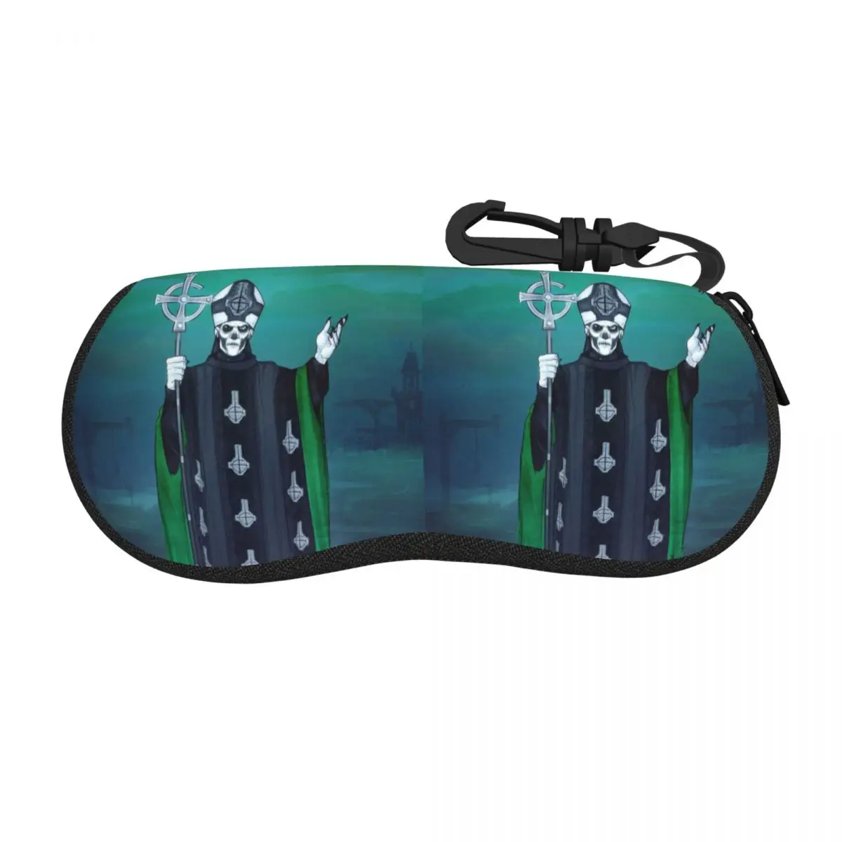 Rock Band Ghost BC Shell Glasses Case Protective Sunglasses Box Women Men Soft Eyeglasses Bag Pouch