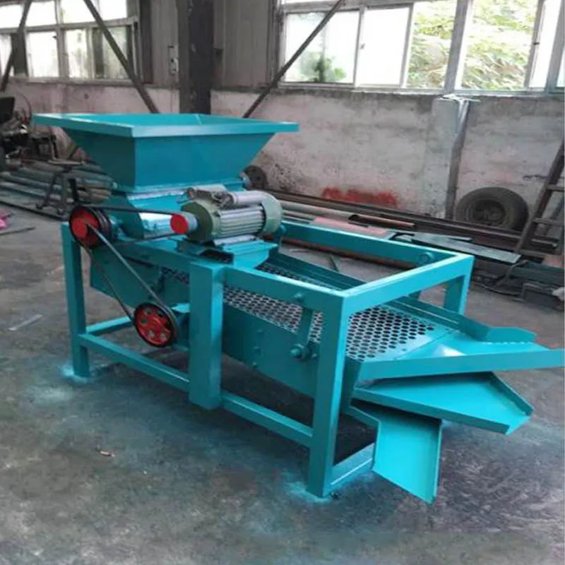 Small Tea Seed Shelling Machine, Oil Tea Fruit Shelling Machine, Green Skin Removal Machine, Dried Oil Tea Fruit Peeling Machine