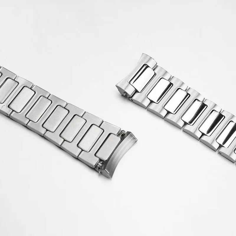 22mm High quality stainless steel strap for Mido helmsman M049 series M049526A arc end watch band Men's waterproof bracelet