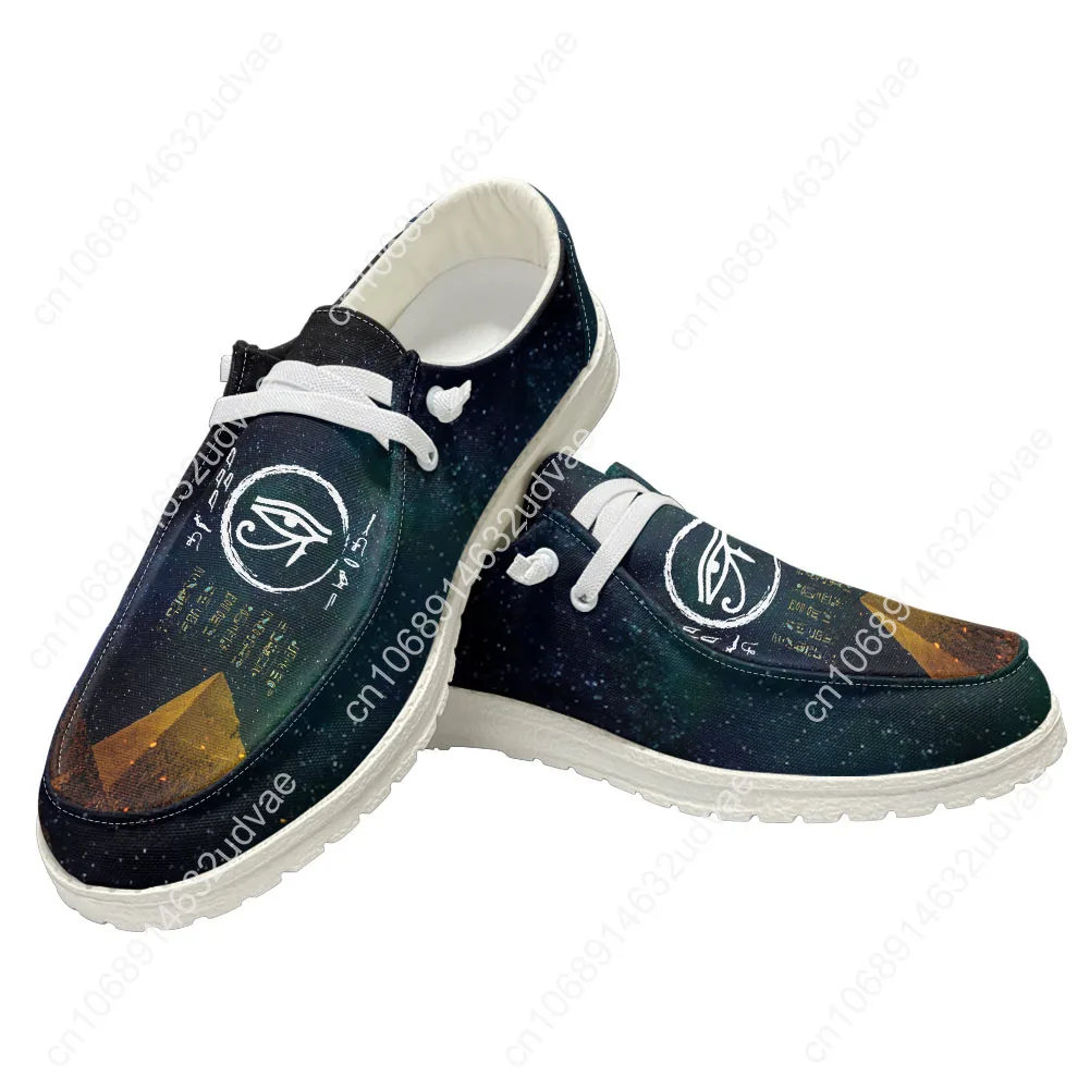 Horus Egyptian God Eye of Egypt Casual Shoes Men Woman Flat Shoe Breathable Footwear Shoe - view 4