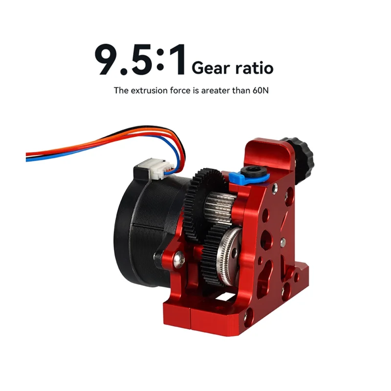 A19E-For CR10 أندر 3 CR6 VORON HGX LITE الطارد المزدوج والعتاد الطارد الصلب تخفيض موتور تروس أجزاء طابعة ثلاثية الأبعاد