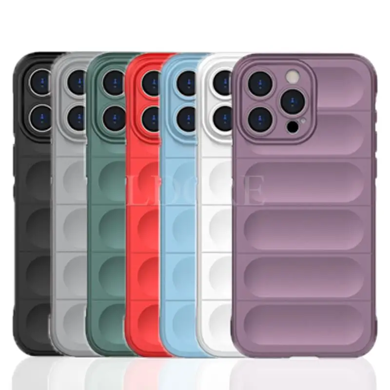 

For iPhone 15 Pro Max Case Silicone Cover For iPhone 15 Pro Max Cover Shockproof Rubber Phone Protect For iPhone 15 Pro Max Case