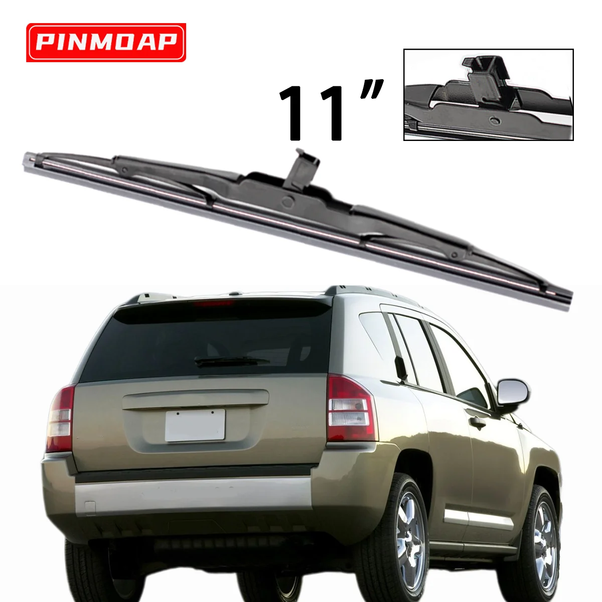 1PC 11" Rear Wiper …