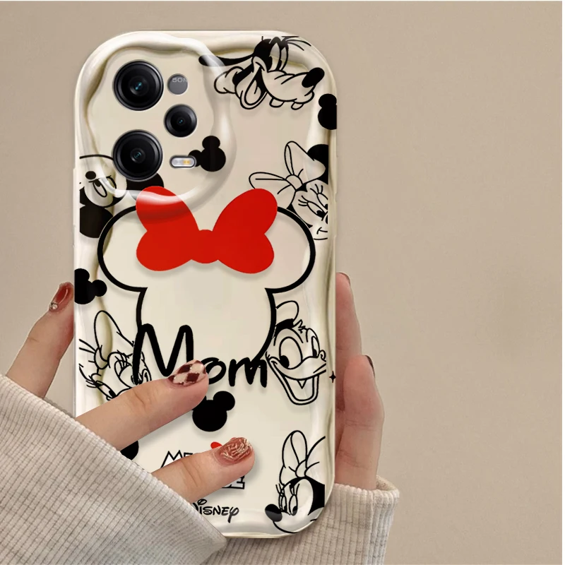 Cute Mickey Minnie Mouse Case for Xiaomi Redmi Note 14 13 12 11 10 9 Pro Plus 14S 12S 11S 10S 9S Redmi 14C 14R 13C 12 4G 5G Etui