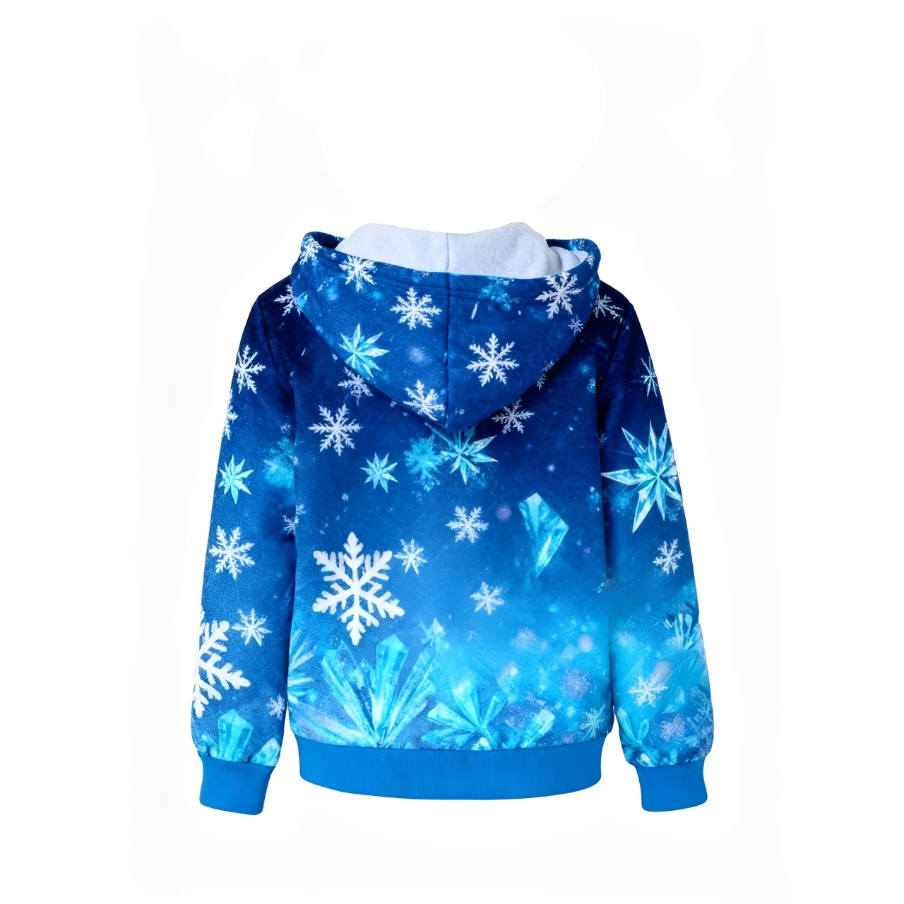 سويت شيرت Brave Elsa Anna بطبعة جرافيك، بلوفر شتوي بغطاء للرأس للفتيات، بلوزة كاجوال عصرية للاستخدام الداخلي والخارجي #5