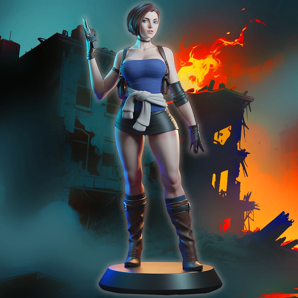 1:24 Resin Model Kit - Unpainted DIY Action - Themed Figure with High Detail- A921 Collectible