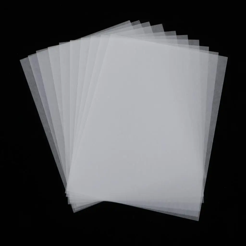 10 sztuk półprzezroczystych arkuszy folii termokurczliwej Papier termokurczliwy do tworzenia biżuterii DIY Brelok do kluczy Dekoracja