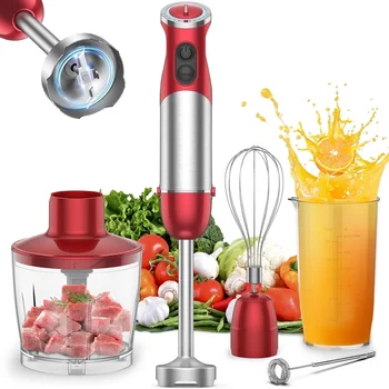 5-in-1 1000W Handheld Kitchen Blender – 12-Speed Stick Blender 1