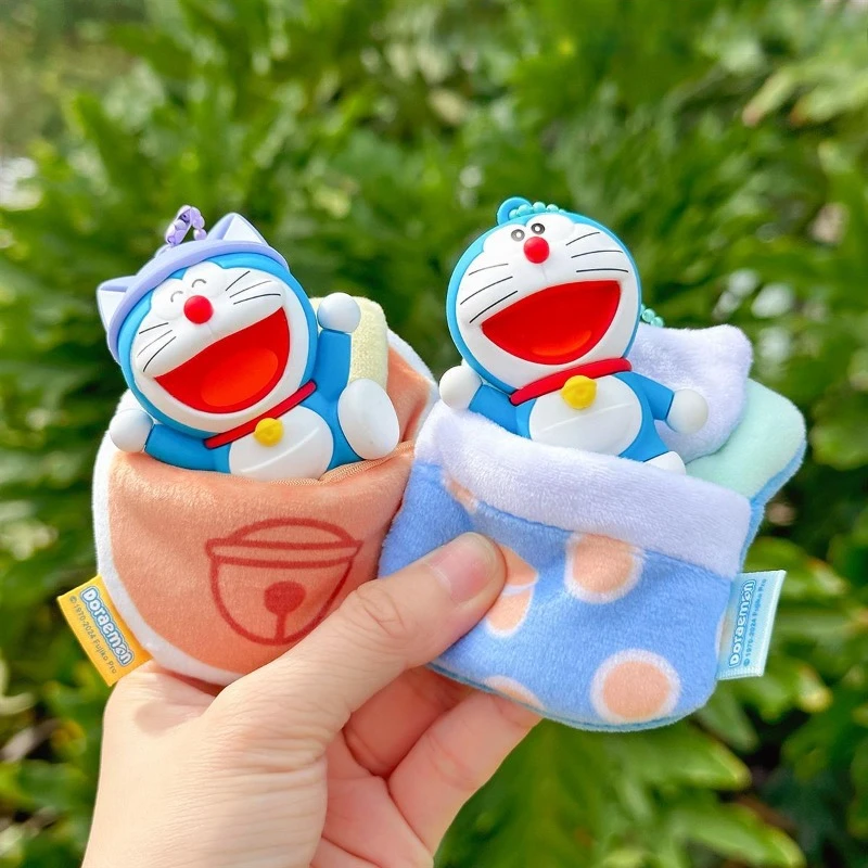Doraemon Creative Pendant Bags Cute Keychains Accessories Backpacks Hanging Jewelry Key Charm Decorations Girls Gifts Toys
