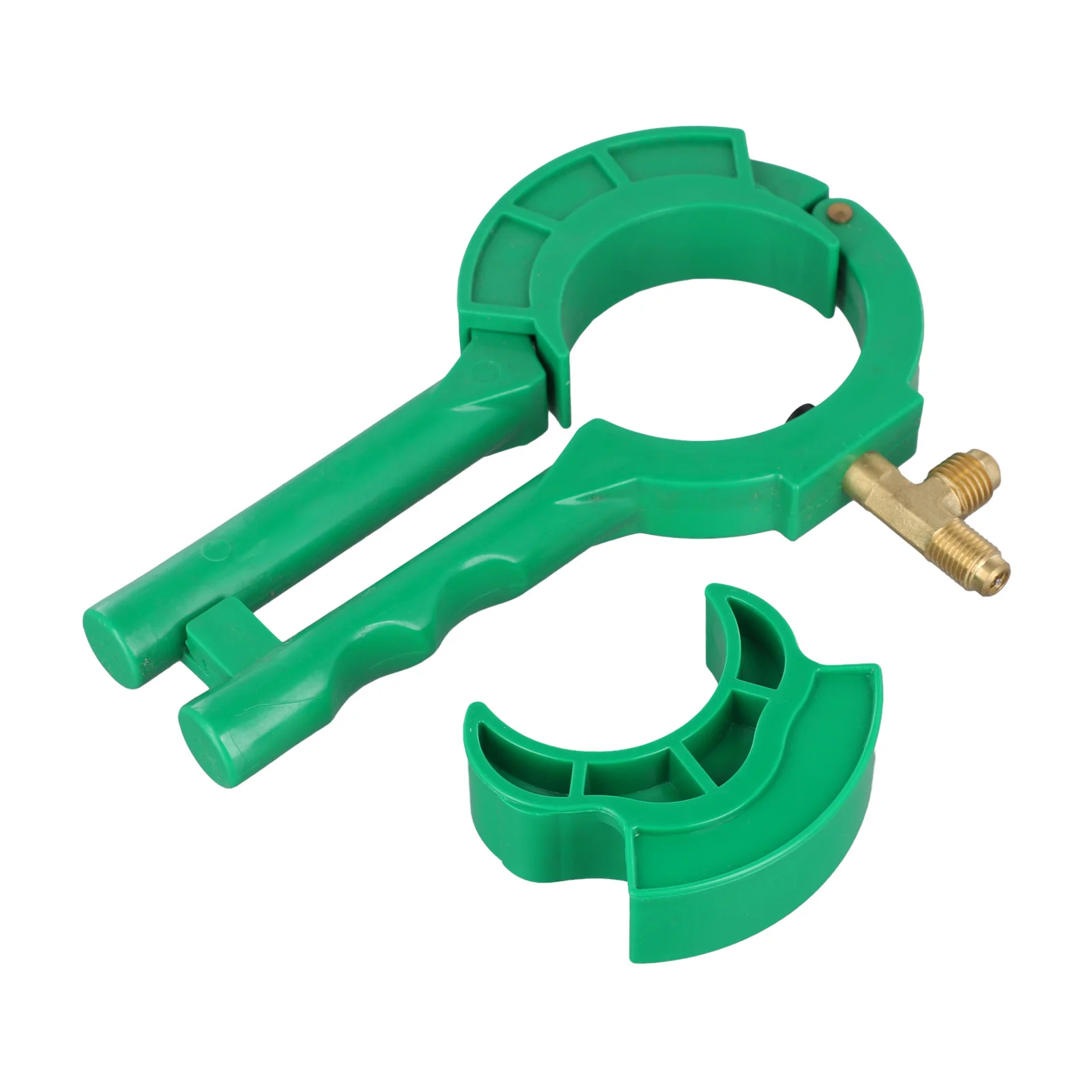 効率的な 3 in 1 サイド缶タップバルブ R134A および R12 と互換性あり 自動車冷却システムの必須アクセサリ