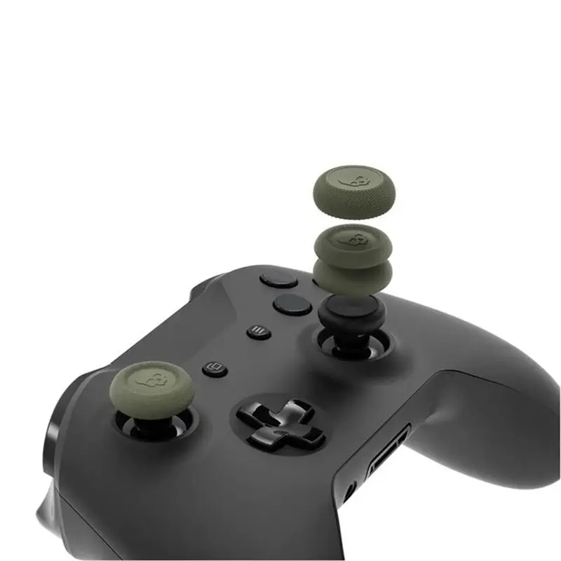 A34T for Skull & Co. Convex Thumb Grips Set for One/One S 6pcs Analog Stick Caps, Enhanced Gaming Precision, Silicone Joystick