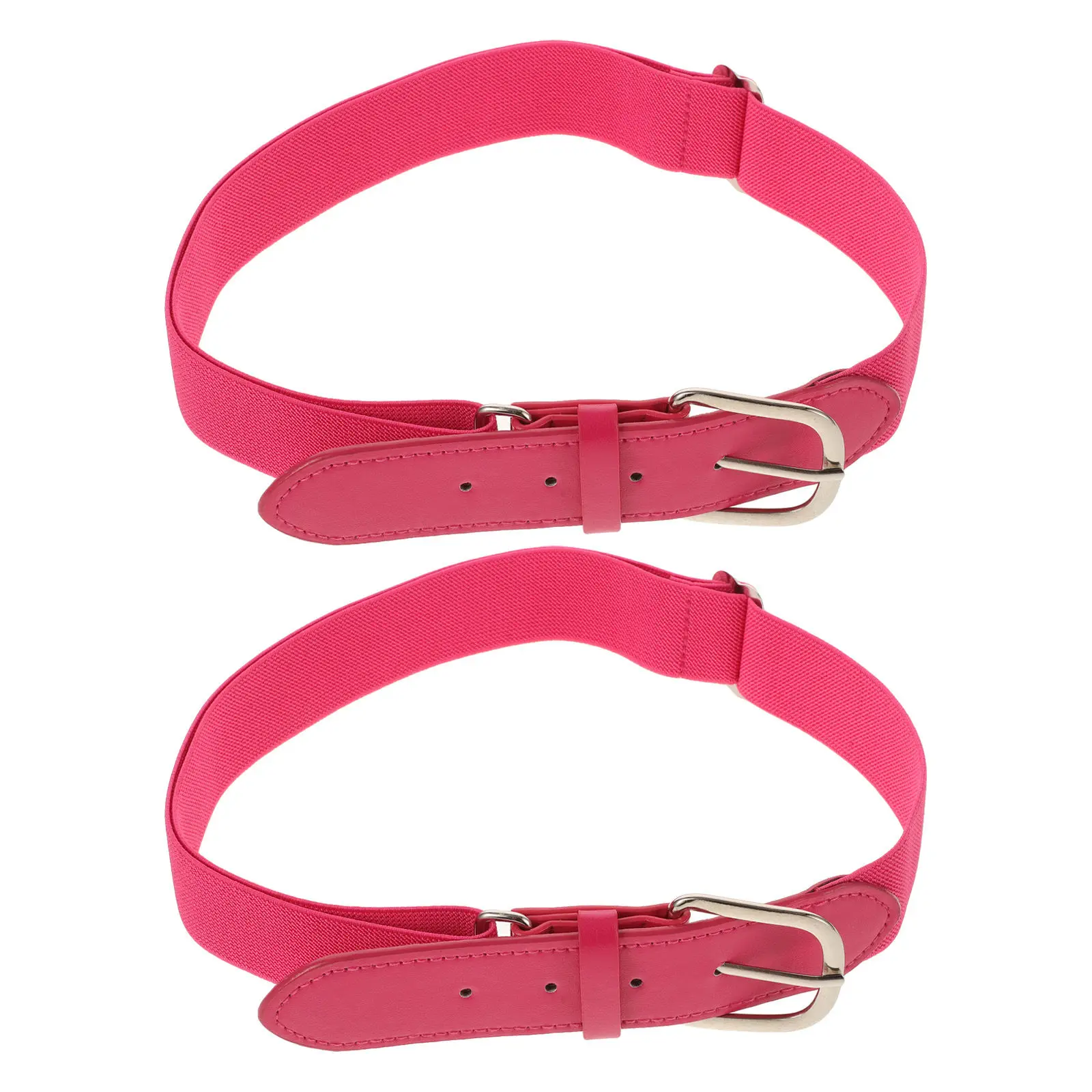 2 Pcs Youth Baseball Belt Adjustable Elastic Waistband Softball Strap for Equipment