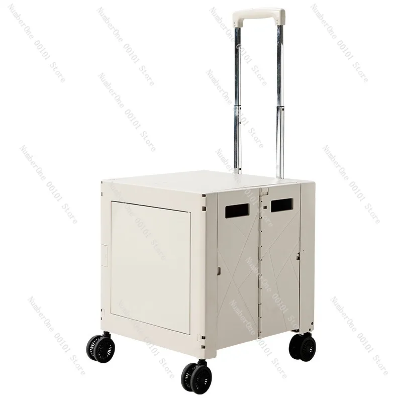 Pet Camping Trolley Foldable Portable Pet Carrier Cart Multi Functional Large Capacity Outdoor Travel Pet Stroller Shopping Cart