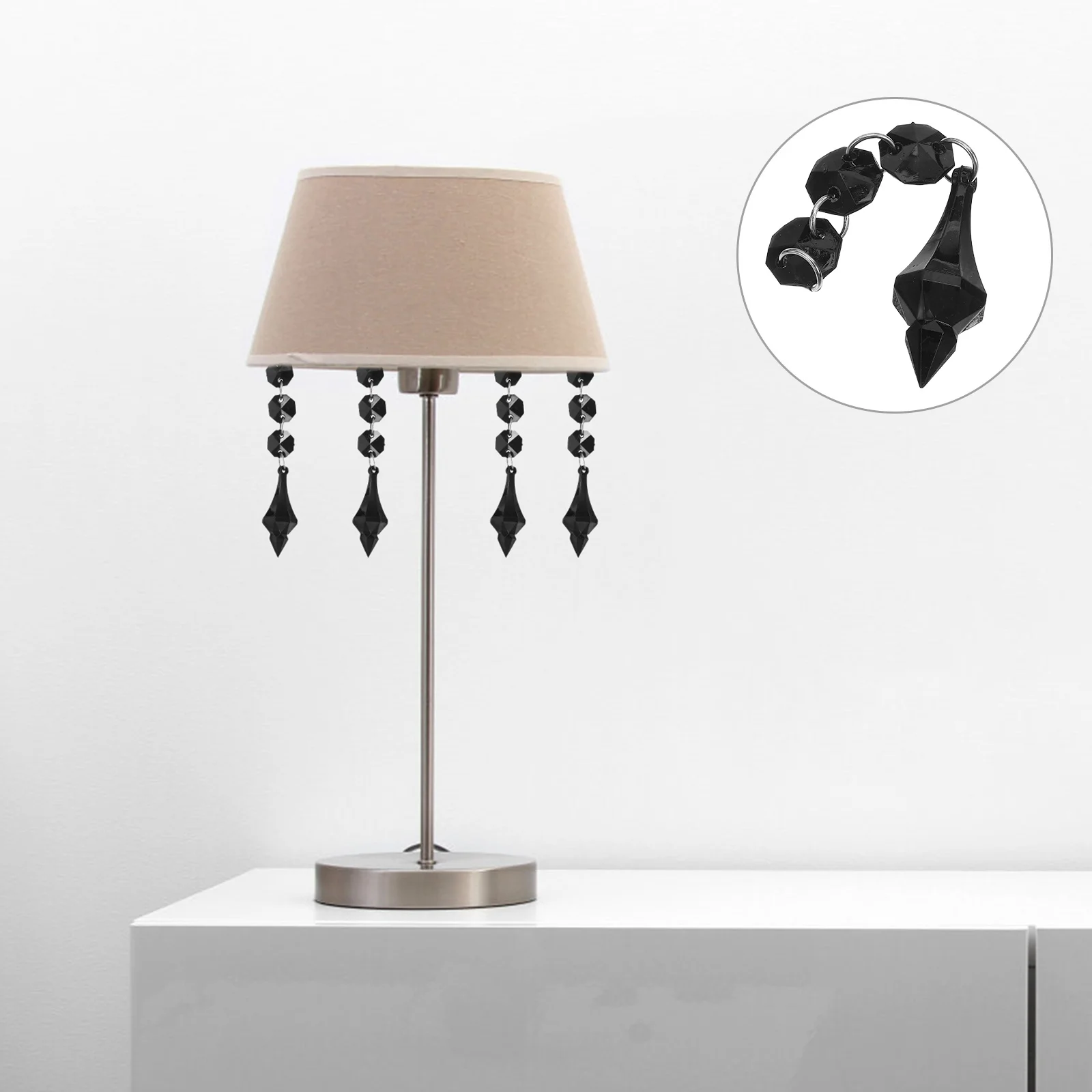 

10Pcs Chandelier Pendant Decoration Irregular Acrylic Crystal Prism Beads DIY Lighting Accessories Suncatcher Crystals Lamp