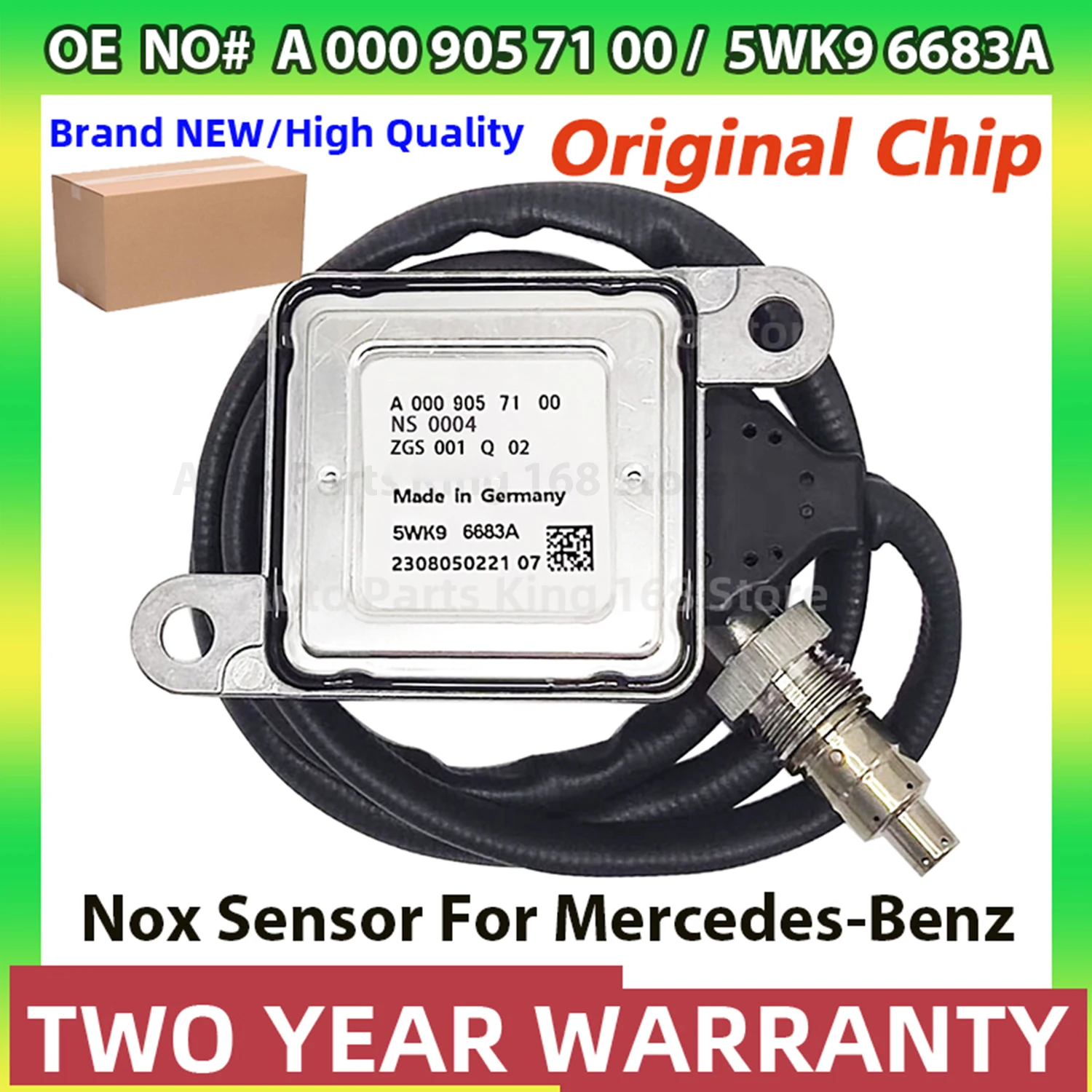 

5WK96683A A0009057100 Original New Nitrogen Oxide NOx Sensor For Mercedes Benz W205 W166 GLE350 GLE400 ML350
