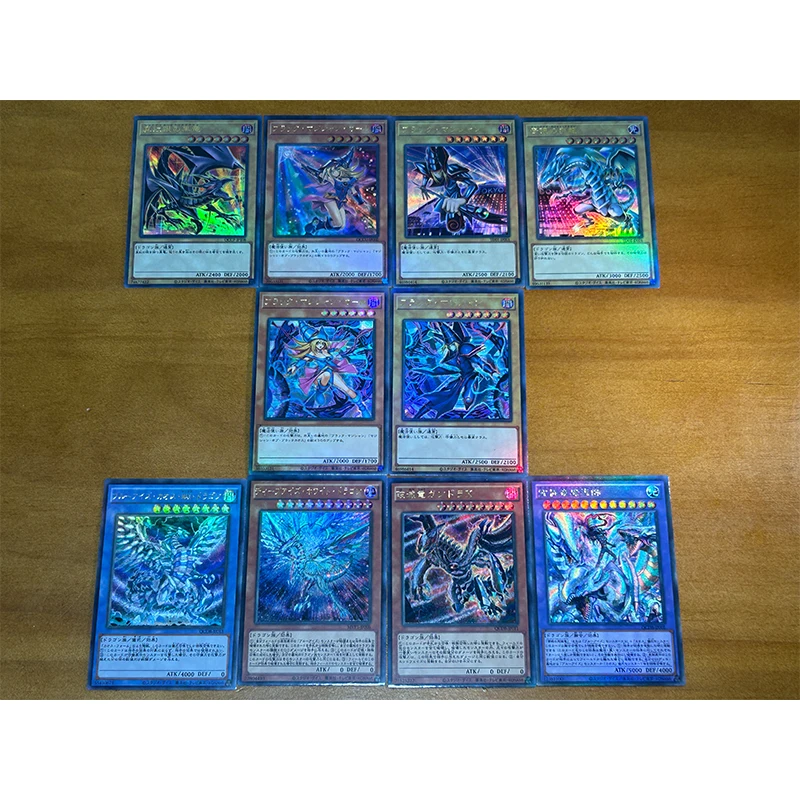 Yu-Gi-Oh! Black Magician Girl Black Magician The Iris Swordsoul DIY Homemade Collection Card Christmas Birthday Gift Toys