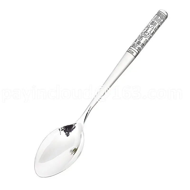 

Spoon, Silver Spoon, Western Food Spoon, Pure Handmade Pure Silver Spoon. The Weight Is 39G and The Purity of Silver Is 99.9%.