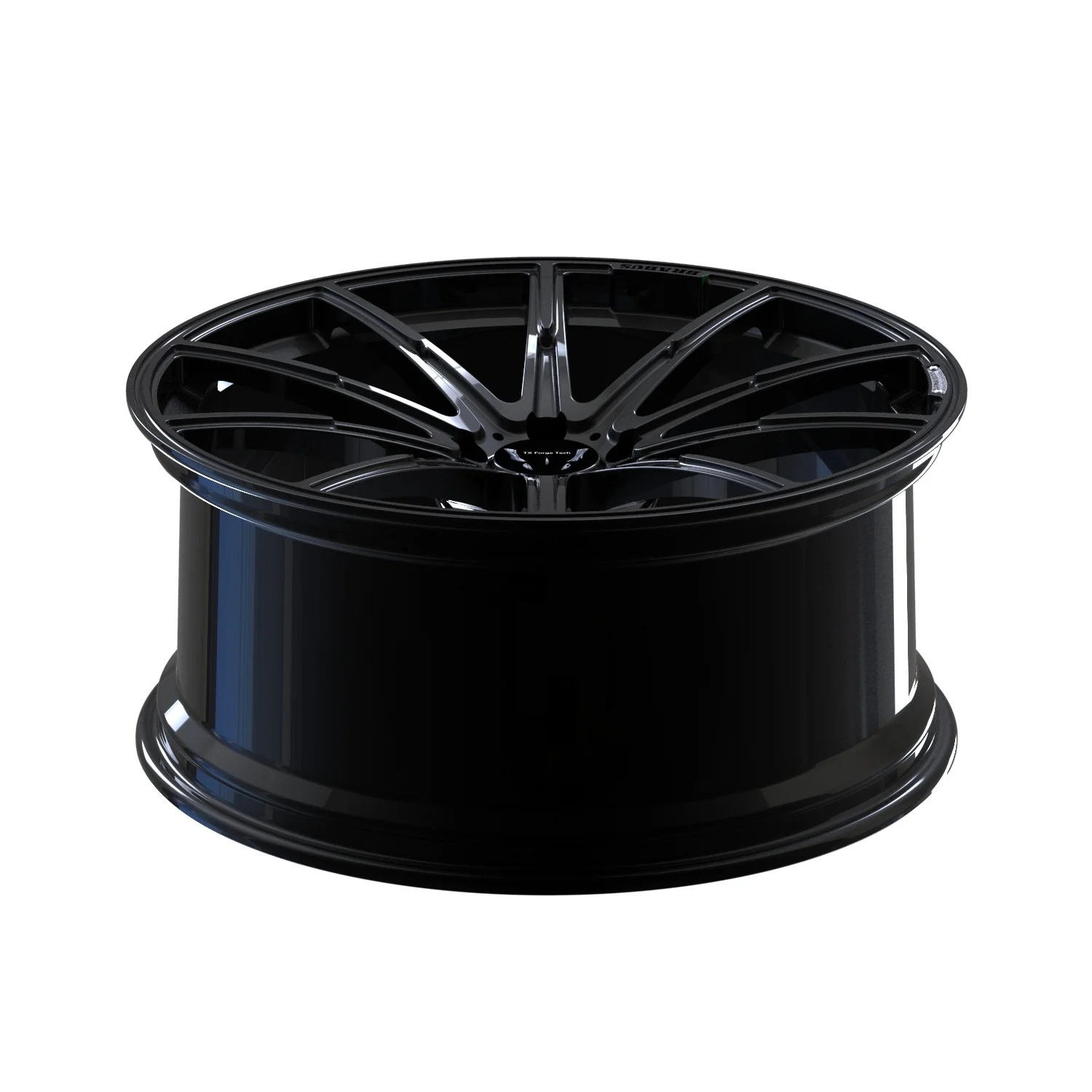 Customized Lightweight 17/18/19/20 Inches Aluminium Forged Passenger Wheel Rim New 35/40/25mm ET 98mm PCD with Bronze Finish