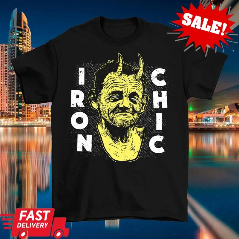 Non Puoi Stare Qui - Nuova Maglietta Iron Chic Nera S 5XL