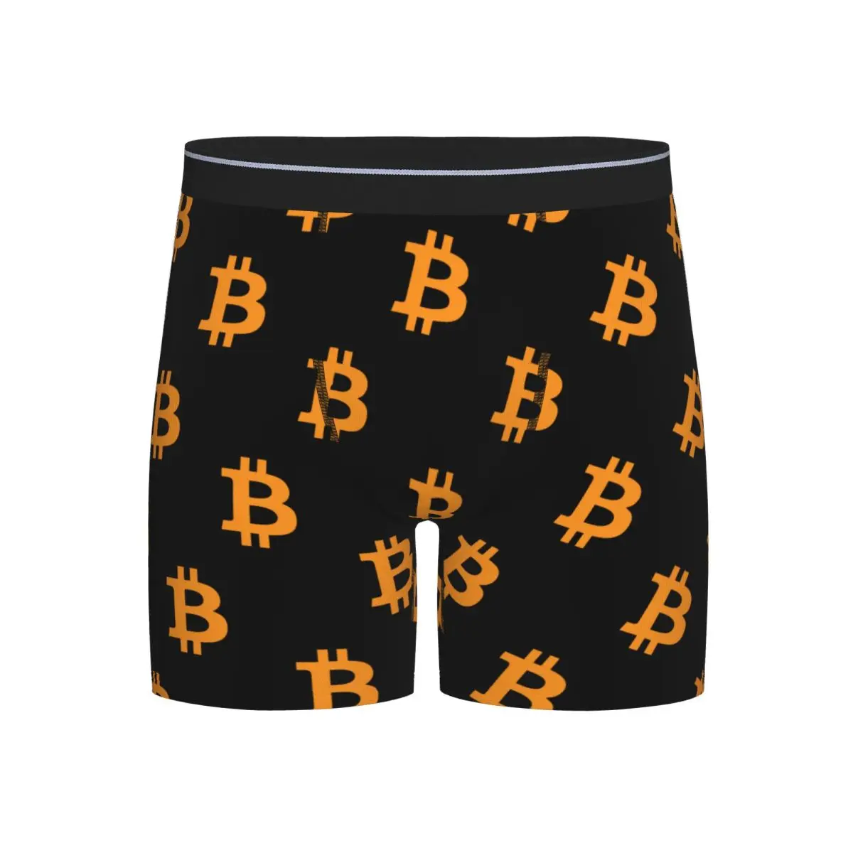 

Long Boxer Underpants Shorts Bitcoin Cryptocurrency - Bitcoin BTC Panties Male Breathable Underwear for Homme Man Boyfriend Gift
