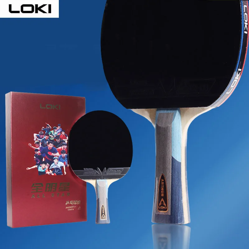 loki-all-star-table-tennis-paddle-finished-racket-basalt-carbon-blade-for-advanced-player-professional-pingpong-bat