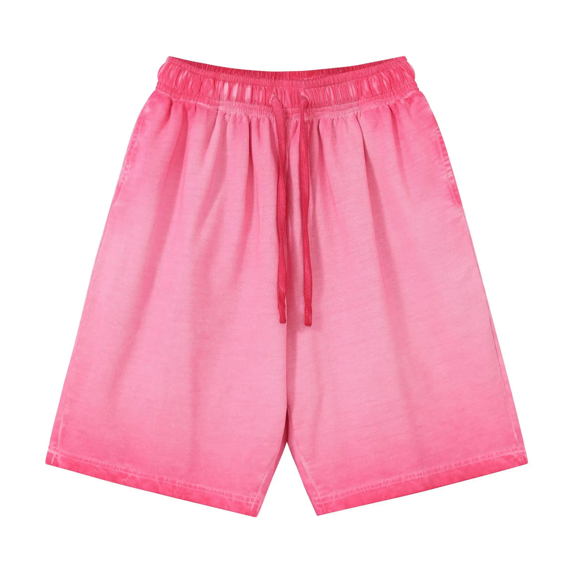 Mens-Gradual-Change-Washed-American-Retro-Five-Point-Shorts-Sports-Fitness-Casual-Summer-Breathable-Lightweight-Vintage-Shorts