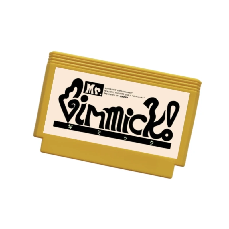 Mr. Gimmick!(Full Sound) English Game Cartridge for FC Console 60Pins Video Game Card