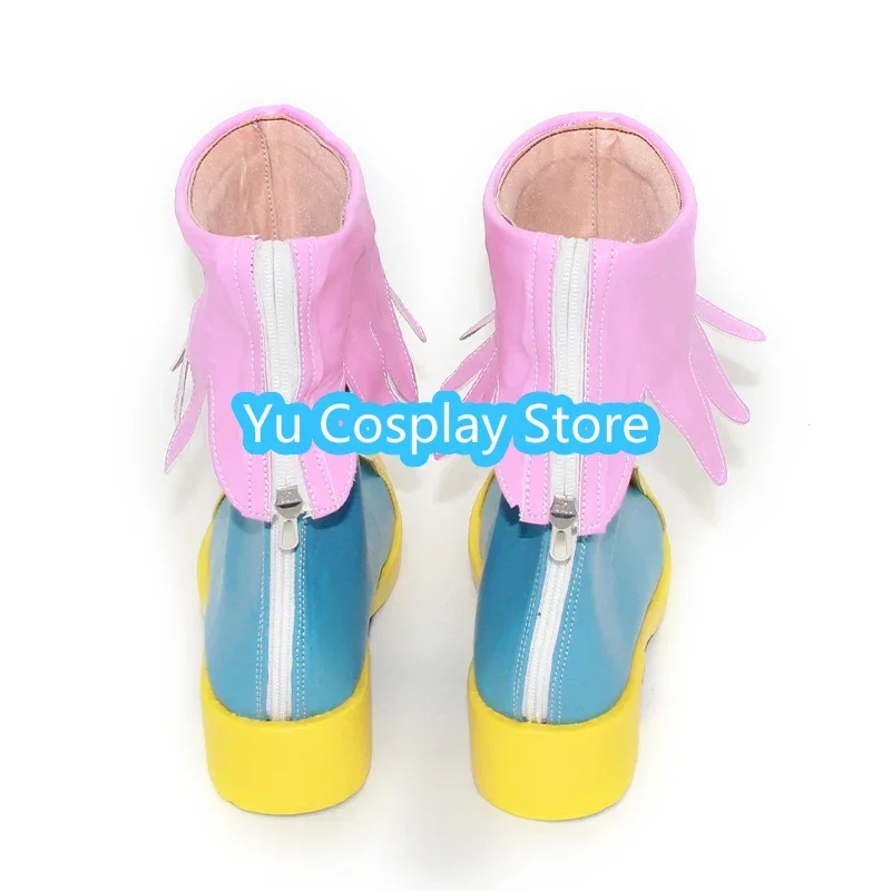 KiraKira Sora Harewataru Cure Sky Cosplay Shoes PU Leather Shoes Cosplay Prop Halloween Carnival Boots Custom Made