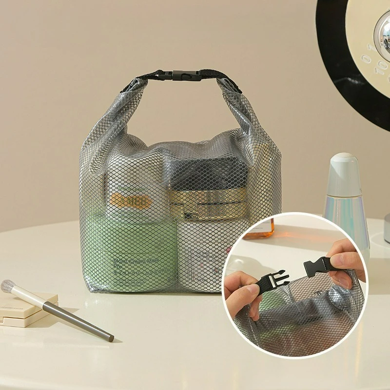 2-Piece Travel Makeup Storage Bag, Large-Capacity Portable Toiletry Storage Bag, Outdoor Swimming and Beach Toiletry Bag