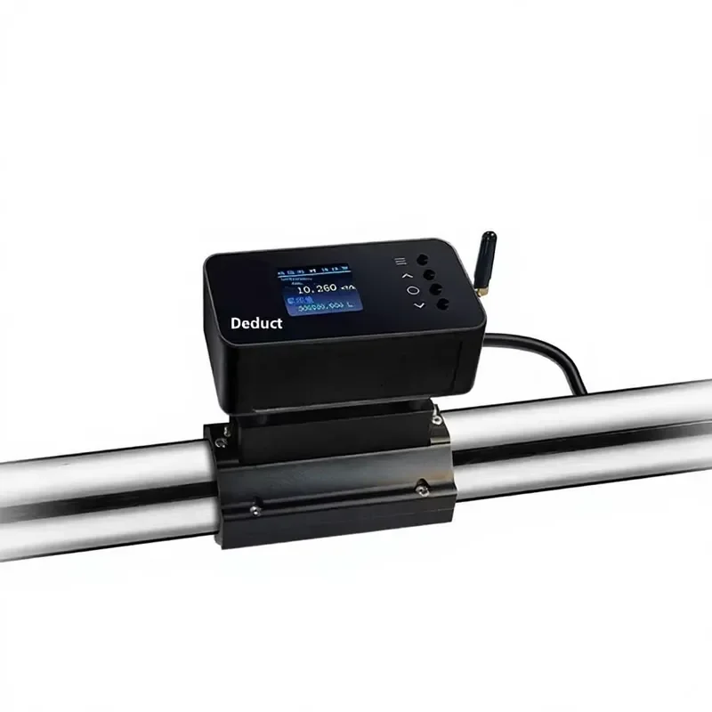F3R Clip on LoRa Ultrasonic Flowmeter LoRaWAN No Wiring Communication Available DN20 DN80mm 0.03m s 5.0m s Easy Install