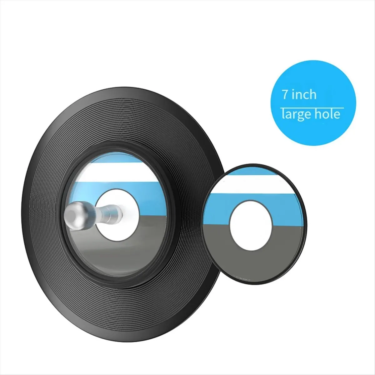 

T28C 12inch LP Vinyl Record Label Saver Vinyl Records Clean Saver Record Cleaning Protector Waterproof Cleaner Silver