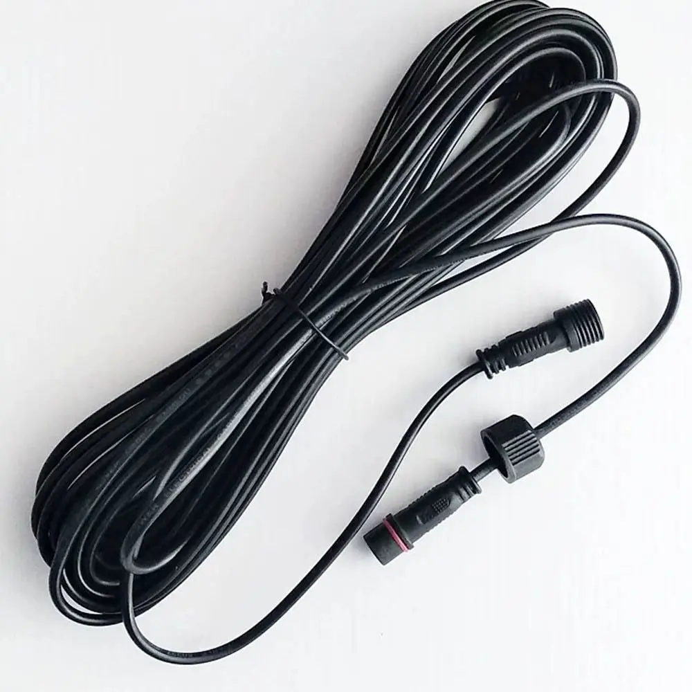2 Pin Plug Solar Cable Extension 3 Meters/5M/10M Waterproof Power Connection Wire Male and Female Extension Line