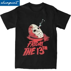 Jason Voorhees Friday 13th Horror Movie T Shirts Men Women's 100% Cotton Novelty T-Shirt Crew Neck Tees Clothing Birthday Gift