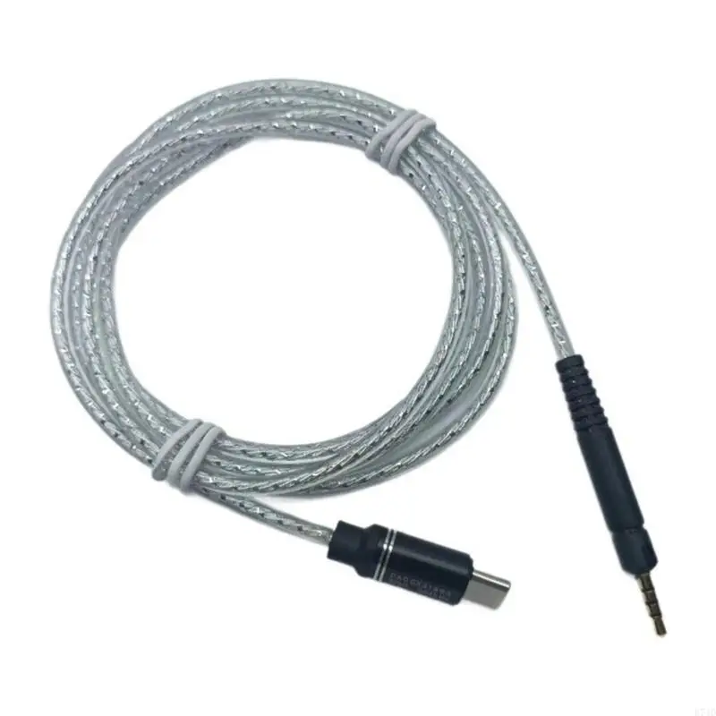 

E74D Extension Wire USB C Кабель для наушников для HD599/HD569/M40X Hedasets