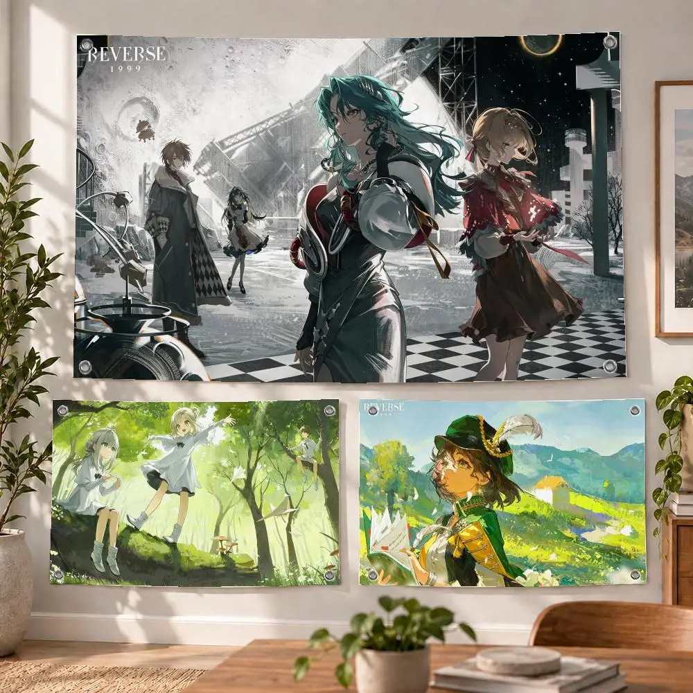 Game RPG Reverse: 1999 Flags Decorative Flag Banner Indoor Bedroom Dorm Gaming Room Wall Party Club Decor Fan Gift