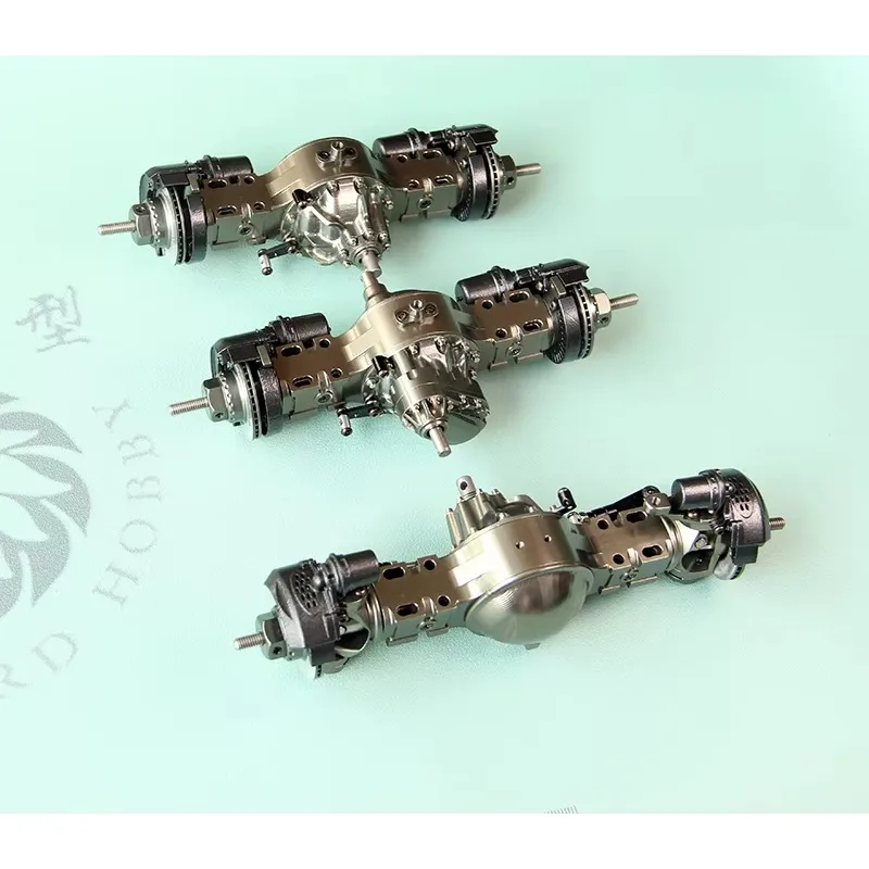 

Для 1/14 Tamiya RC Truck Самосвал Scania 770s Actros Volvo MAN Передний задний замок дифференциала с питанием моста