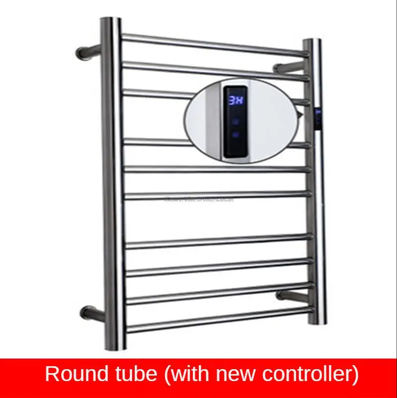 Rak Handuk Pemanas Elektrik Baja Tahan Karat Rak Pengering Kamar Mandi Rak Handuk Kamar Mandi Rak Rak Handuk