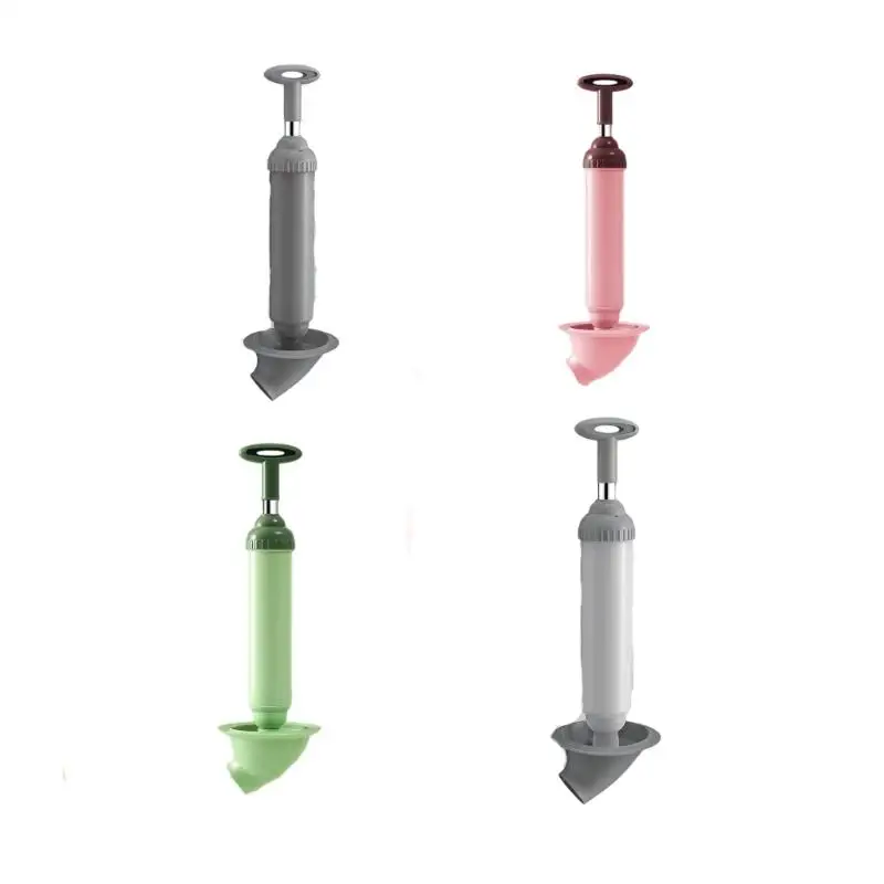 

Toilet Plunger Declogger Toilet Drain Cleaner High Pressure Air Plunger For Sink Bathtubs Pipe Clogs D2RD