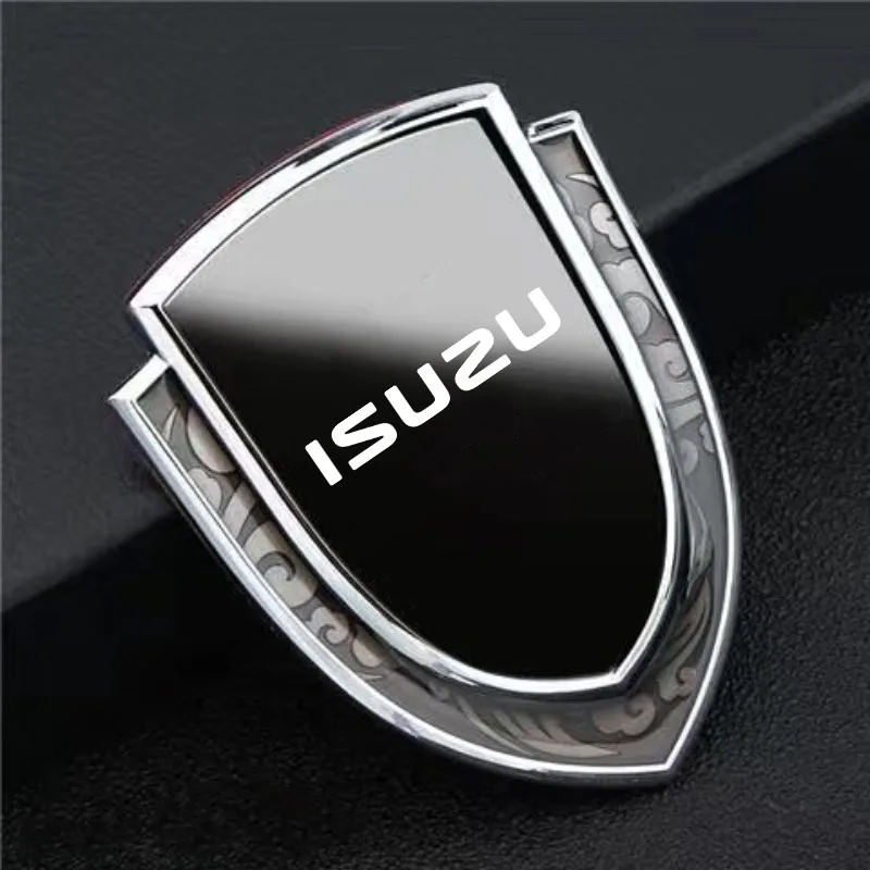 3D Metal Car Body Trunk Fender Decoration Shield Waterproof Stickers for Isuzu D-MAX D MAX Dmax I II WFR VAN NFR ATV TROOPER