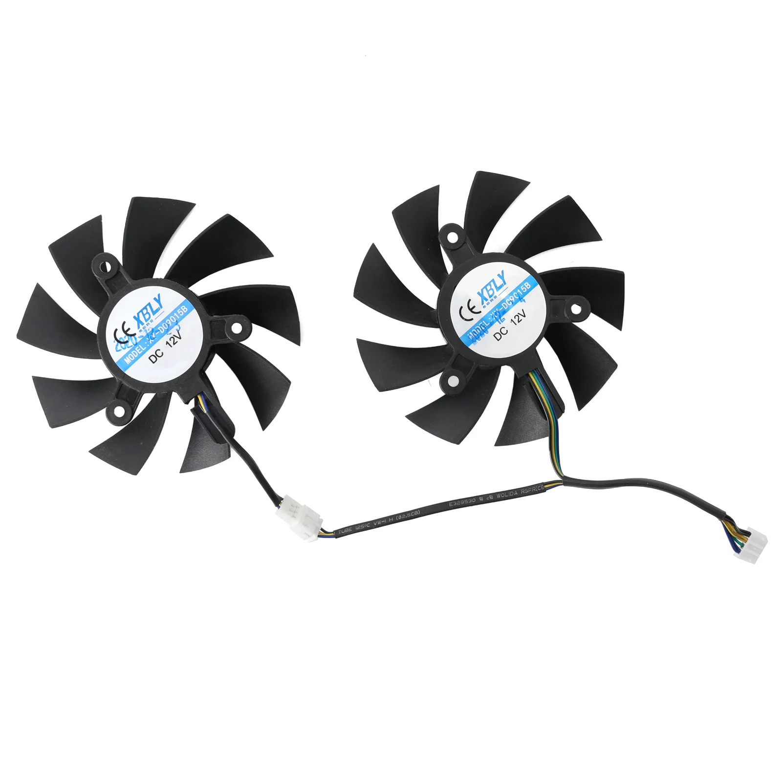 85MM XY-D09015B Video Card Fan Cooler for XBLY RX580 RX 580 8GB Graphics Card Replacement Fan