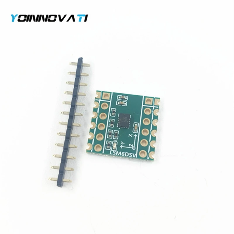1PCS/5PCS Six-Axis Sensor LSM6DSV Module SPI/I2C Compatible for Smol/SlimeVR - Accelerometer & Gyroscope Data Logging