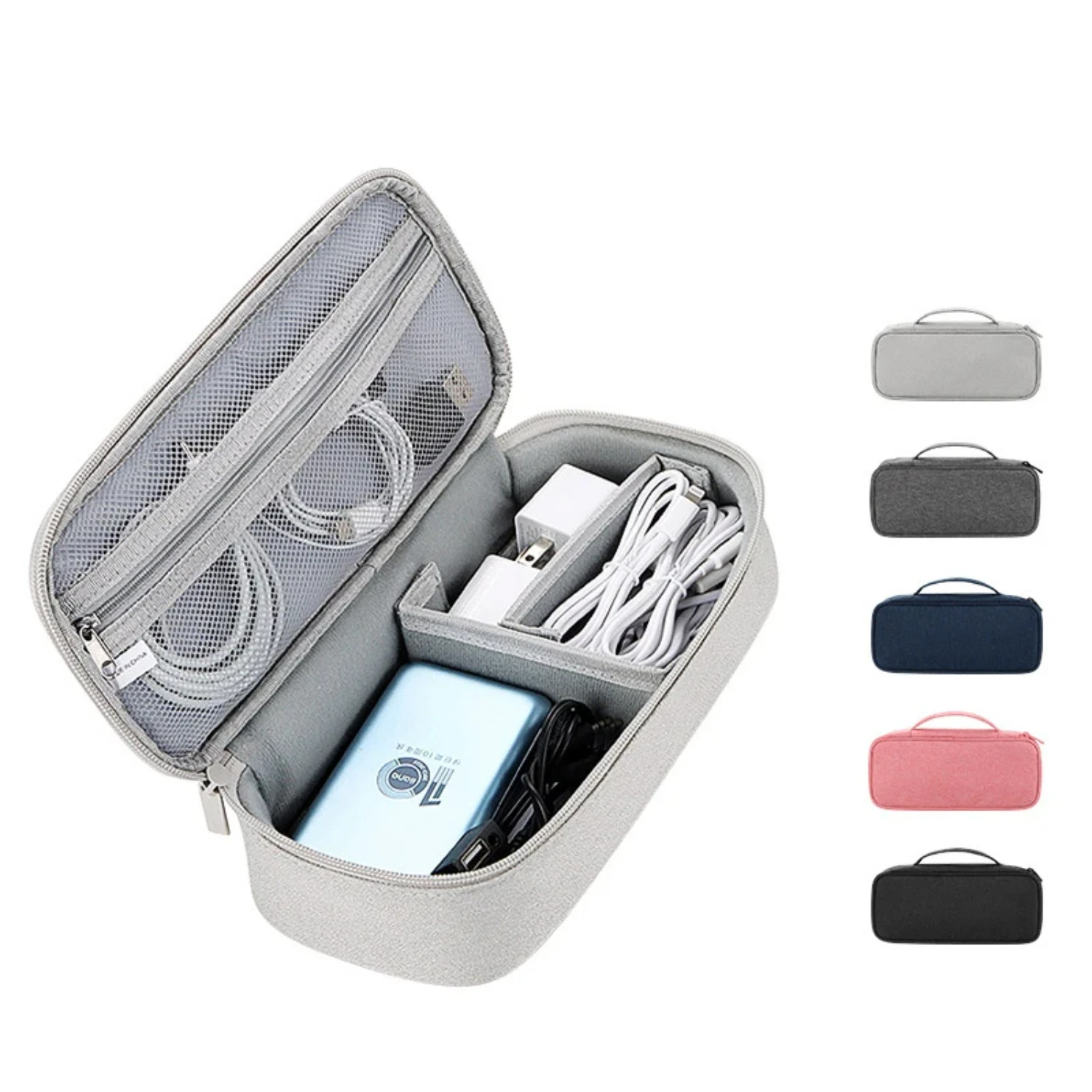 Travel Portable Data Cable  Bag Organizer of Mobile Phone Bag U Disk Charging Bank Mobile Digital Accessories  Bag