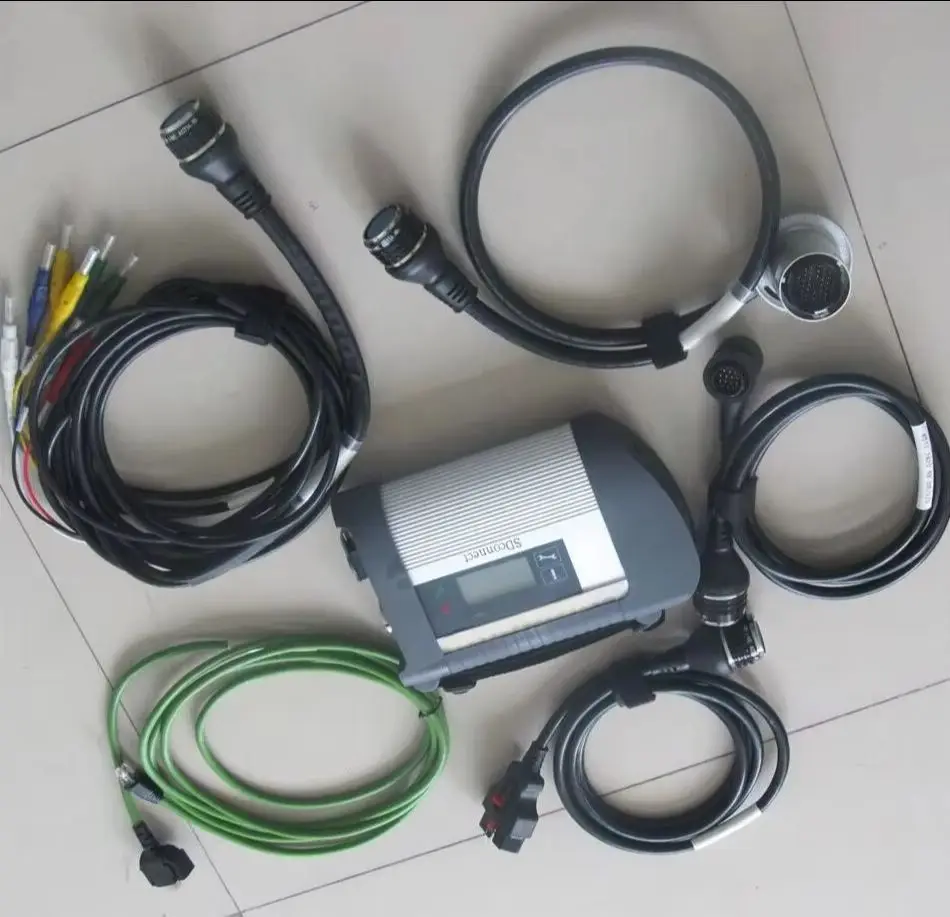 

OBD2 DiagnosticTool Wi-Fi MB Star C4 Compact 4 Многоязычная версия 2025.09 HDD SD Connect Автоматический сканер