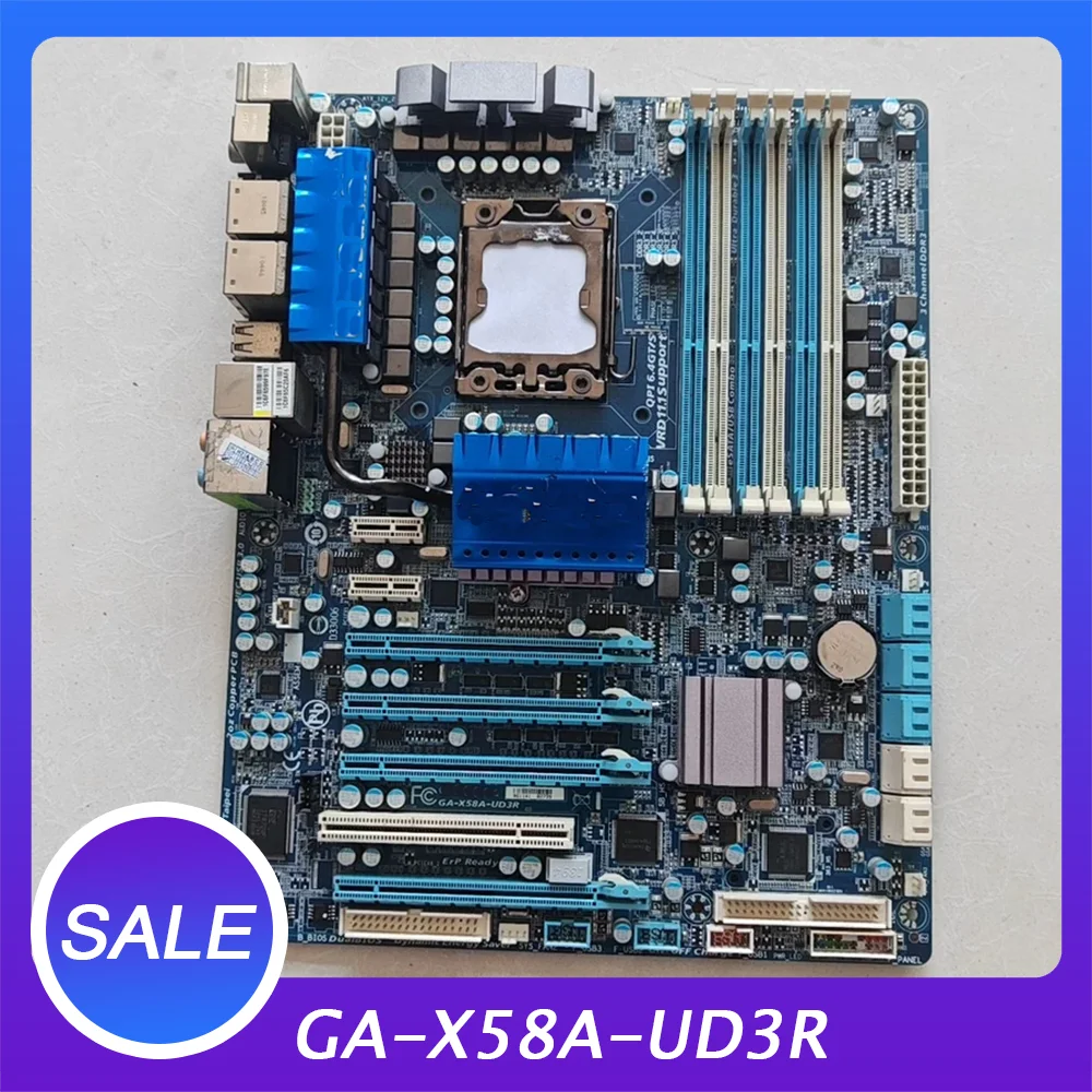 LGA1366 industrial motherboard supports USB3.0 and SATA3.0 interfaces GA-X58A-UD3R