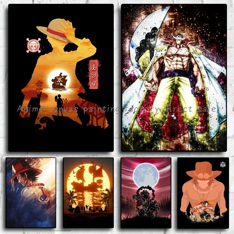 Classic Anime Retro One Piece Z High Quality Poster Canvas Painting Print Wall Art Picture Cafe Living Room Room Decoration