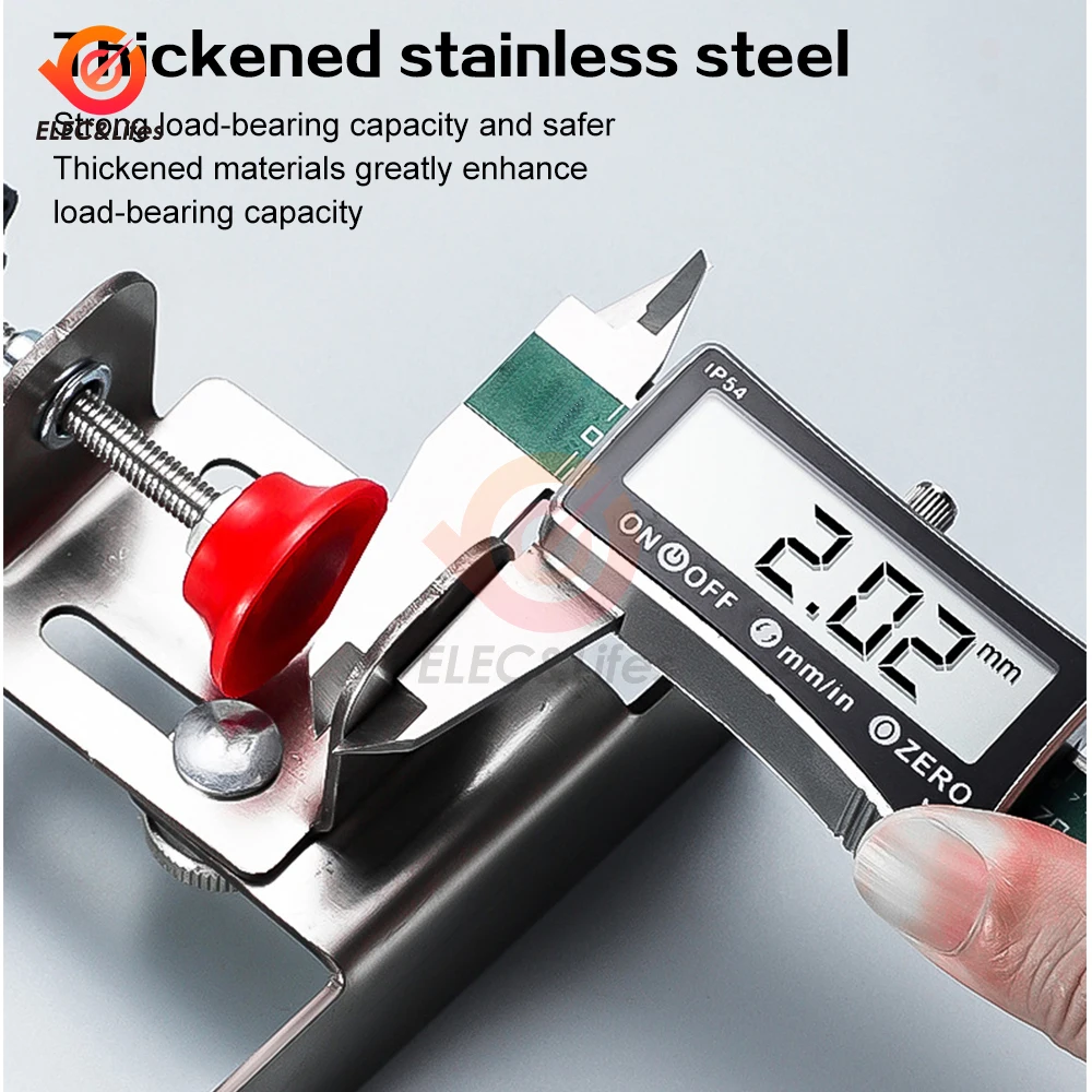 Stainless Steel Cabinet Door Mounting Jig Cabinets Frame Clamp Household Hidden Door Mounting Support Woodworking Tools